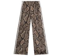 Adidas Women's Satin Wide Leg Track Pant Linen/Magic Beige Medium