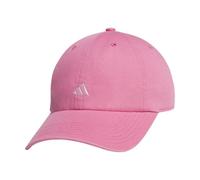adidas Women's Saturday Hat, Relaxed Fit Athletic Adjustable Cotton Baseball Cap, Pink Fusion/Clear Pink/3.0, One Size