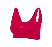 adidas Women's Scoop Lounge Bra-Sport Active Seamless Micro Stretch, 312 Magic Mauve, L
