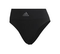 adidas Women's Hi-Leg Seamless Brief, Black, Large