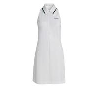 adidas Women's Seasonal Essentials Colorpop Dress with Embroidered Graphic, White/Collegiate Green, M