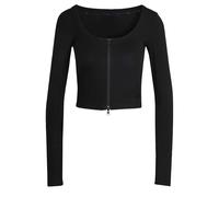 Adidas Season Essentials Rib Cardigan Black M Women