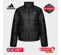 Adidas Women's Short Puffer Jacket Lightweight Jacket Black Black XS-XL
