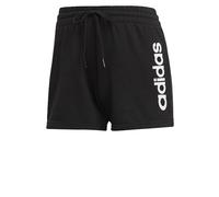 adidas Womens Shorts (1/4) W Lin Ft Sho, Black/White, GM5524, S EU