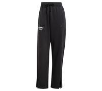 adidas Women's Signature Graphic Embroidery Fleece Straight Leg Pant Pants