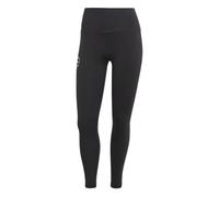 adidas Women's SIGNATURE GRAPHIC PRINT HIGH-WAISTED 7/8 LEGGINGS, black, XS
