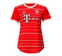 adidas Women's Soccer Bayern Munich Home Jersey, Red, L