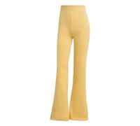 adidas Women's Soft LUX Flared Pants, Semi Ice Tangerine, XS