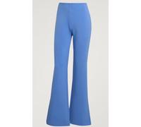 adidas Womens Soft Lux Flared Tracksuit Bottoms Pants Size Uk S New With Tags