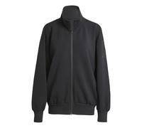 Adidas All Szn Soft Lux Loose Full Zip Sweatshirt Black M Woman