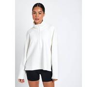 adidas Women's Soft Lux Quarter-Zip - Off White - Size: Small