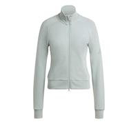 Adidas Soft Lux Slim Full Zip Sweatshirt Grey XL Women