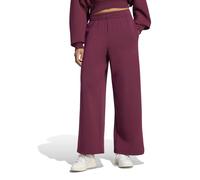 adidas Women's Soft Lux Straight Leg Pants - Maroon - Red - Size: Small