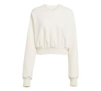 adidas Women's SOFT LUX SWEATSHIRT, off white, S