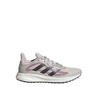 adidas Women's Solar Glide 4 Running Shoe, Ice Purple/Grey/Signal Green, 5 UK