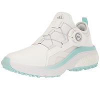 adidas Womens Womens Solarmotion Boa Golf Shoes Golf Shoe, Ftwr White/Silver Met./Semi Flash Aqua, 7.5