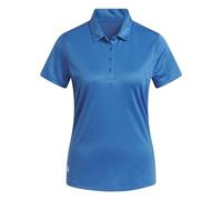 adidas Women's Solid Performance Short Sleeve Polo Shirt, Trace Royal, M