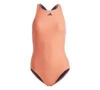 adidas Womens Solid TaSuit One Piece Pool Beach Swimsuit Swimwear
