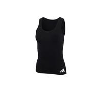 adidas Women's Sport Active Essentials Cotton 3 Stripes Undershirt, Black, XL