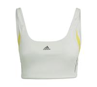 Adidas womens sports UK bra size 38 A-C (L) removable pads Aeroready mint green