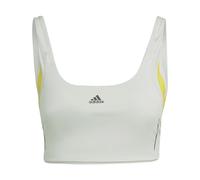 Adidas womens sports UK bra size 38 A-C (L) removable pads Aeroready mint green