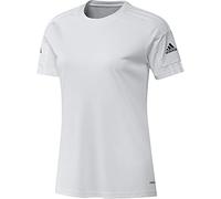 adidas Women's Squadra 21 Jersey, White/White/Black, XL