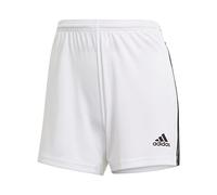 adidas Women's Squadra 21 Shorts, White/Black, XL