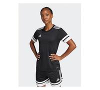 adidas Women's SQUADRA25 Jersey Short Sleeve, Black/White, L