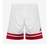 adidas Women's SQUADRA25 Short, White/Team Power red 2, M