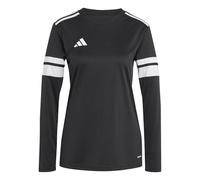 adidas Women's SQUADRA25 Jersey Long Sleeve, Black/White, XL