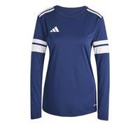 adidas Women's SQUADRA25 Jersey Long Sleeve, Team Navy Blue 2/White, L