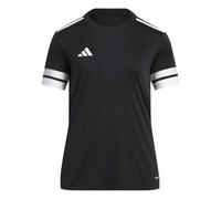 adidas Women's SQUADRA25 Jersey Short Sleeve, Black/White, L
