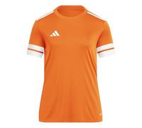 adidas Women's SQUADRA25 Jersey Short Sleeve, Team Orange/White, M