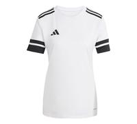 adidas Women's SQUADRA25 Jersey Short Sleeve, White/Black, S