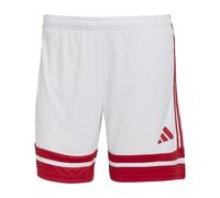 adidas Women's SQUADRA25 Short, White/Team Power red 2, S