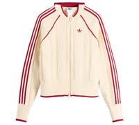 Adidas Women's Sst Track Top Warm Vanilla/Team Victory Red Large