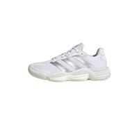 adidas Women's Stabil 16 Indoor Shoes Sports, Cloud White/Silver Metallic/Grey One, 6 UK