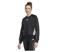 adidas Women's STADIUM 3 STRIPES CREW black/off white XL