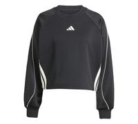 Adidas Womens Stadium 3 Stripes Crew Neck Sweatshirt Sweater