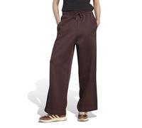 adidas Womens Stadium 3 Stripes Track Pant Brown/Black L