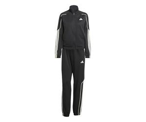 adidas Women's Stadium 3-Stripes Track Suit, black, XXL