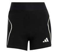 adidas Women's Stadium Biker Shorts, Black/Off White, XXS