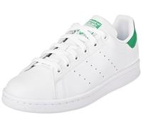 adidas Women's Stan Smith Sneaker, Cloud White Green Cloud White, 4.5 UK