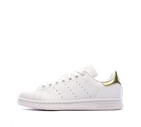 adidas Women's Stan Smith W High Sneakers, Full White Gold Met Back, 3.5 UK