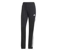 adidas Women's Standard Essentials Warm-Up Slim Tapered 3-Stripes Tracksuit Bottoms, Black, Medium