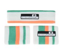 Adidas Women's Stellasport Headband Wristband Set białe One size