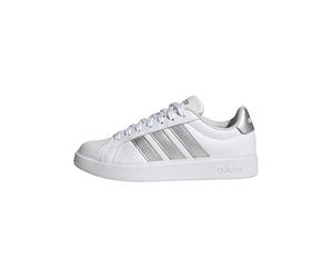 Adidas Womens Streetalk, White/Silver Metallic/White, 6.5