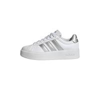 adidas Women's STREETTALK Bold Shoes, FTWR White/Silver met./core Black, 7 UK