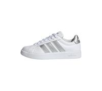 adidas Women's Streettalk Shoes, FTWR White/Silver met./FTWR White, 3.5 UK
