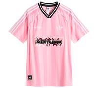 Adidas Women's Striped Jersey Pink
